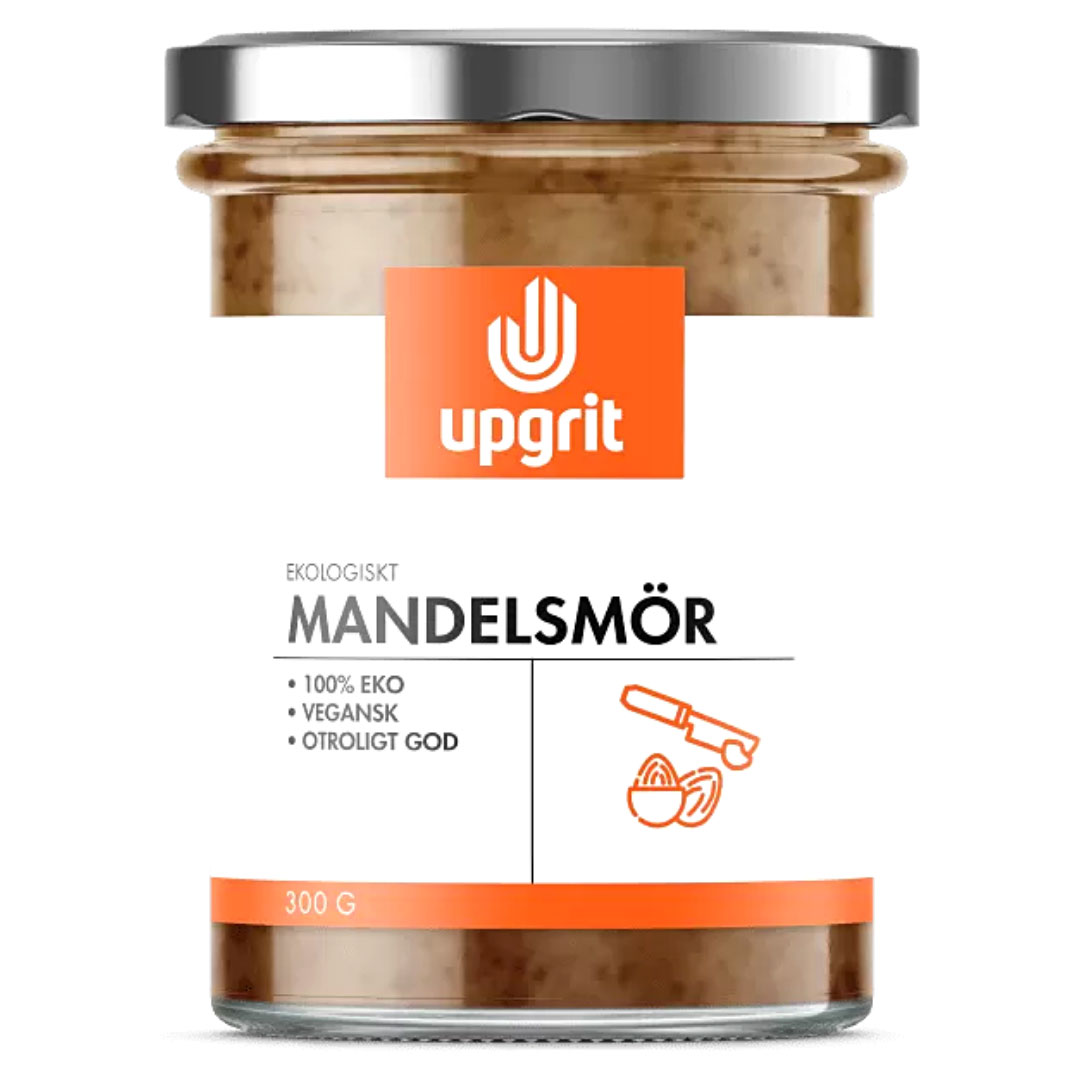 Upgrit Mandelsmör EKO 300 g