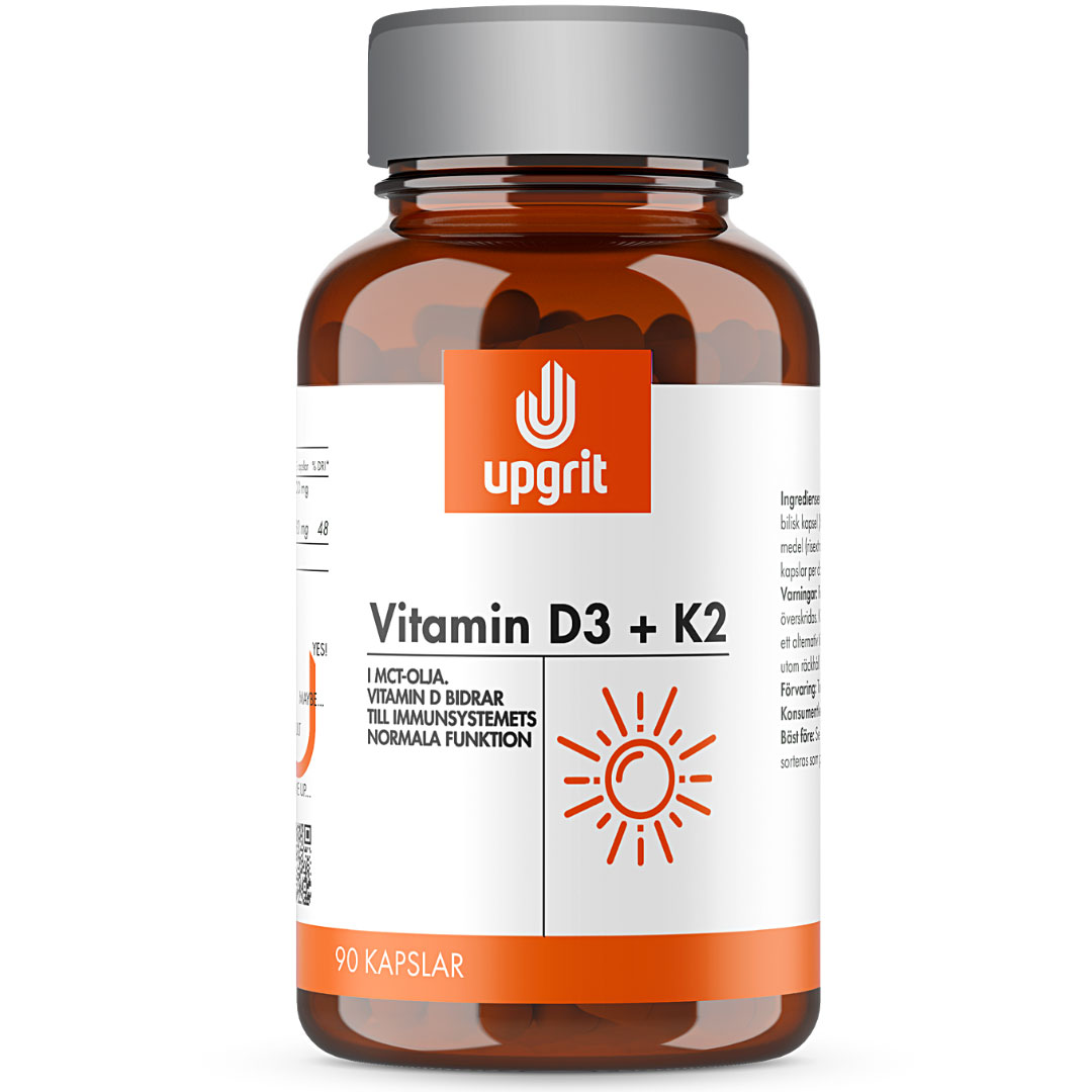 Upgrit Vitamin D3 + K2 90 caps