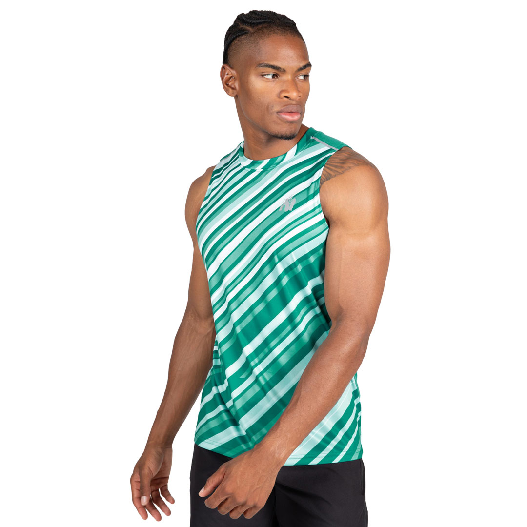 Gorilla Wear Easton Tank Top Teal Green