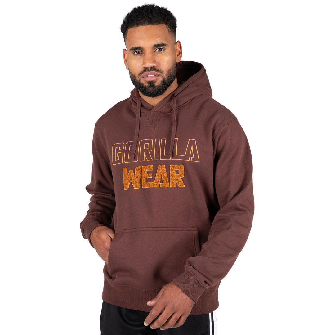 Gorilla Wear Nevada Hoodie Brown