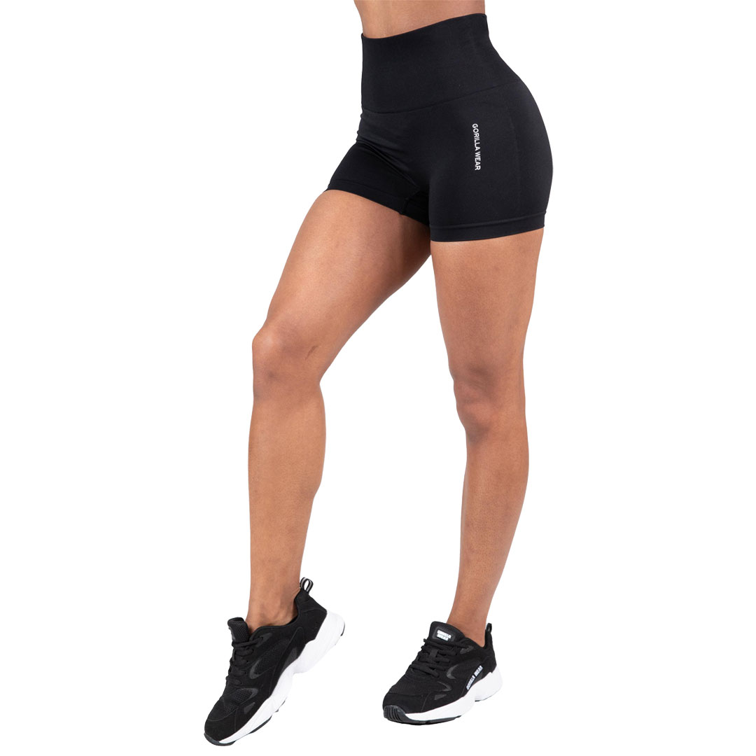 Gorilla Wear Quincy Seamless Shorts Black