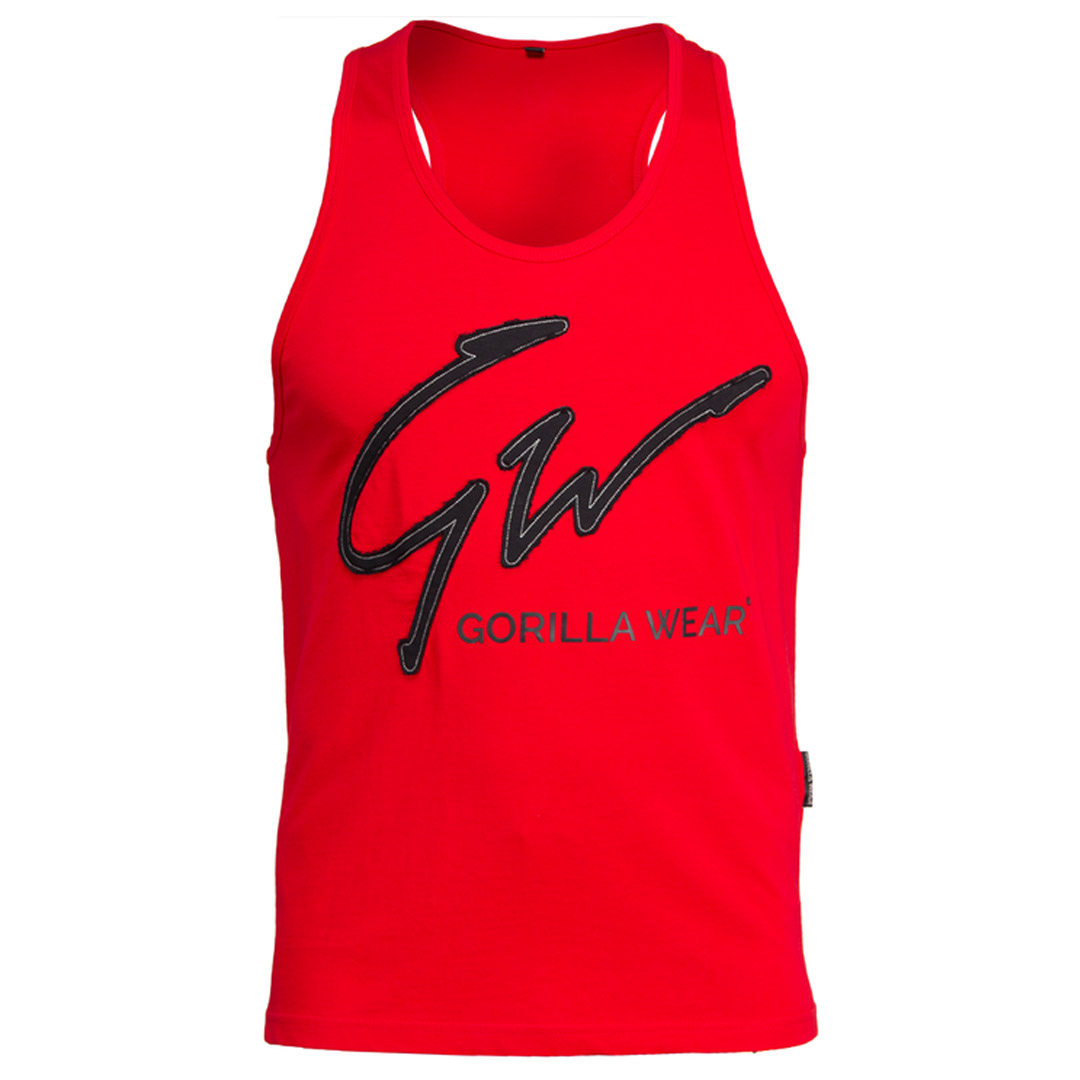 Gorilla Wear Evansville Tank Top Red