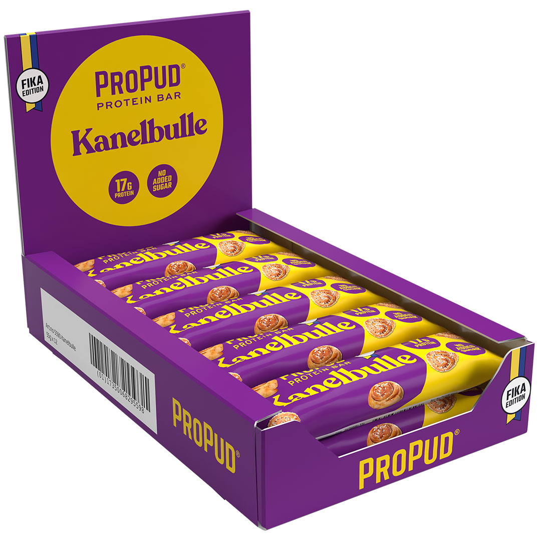 12 x NJIE Propud Proteinbar 55 g Korvapuusti