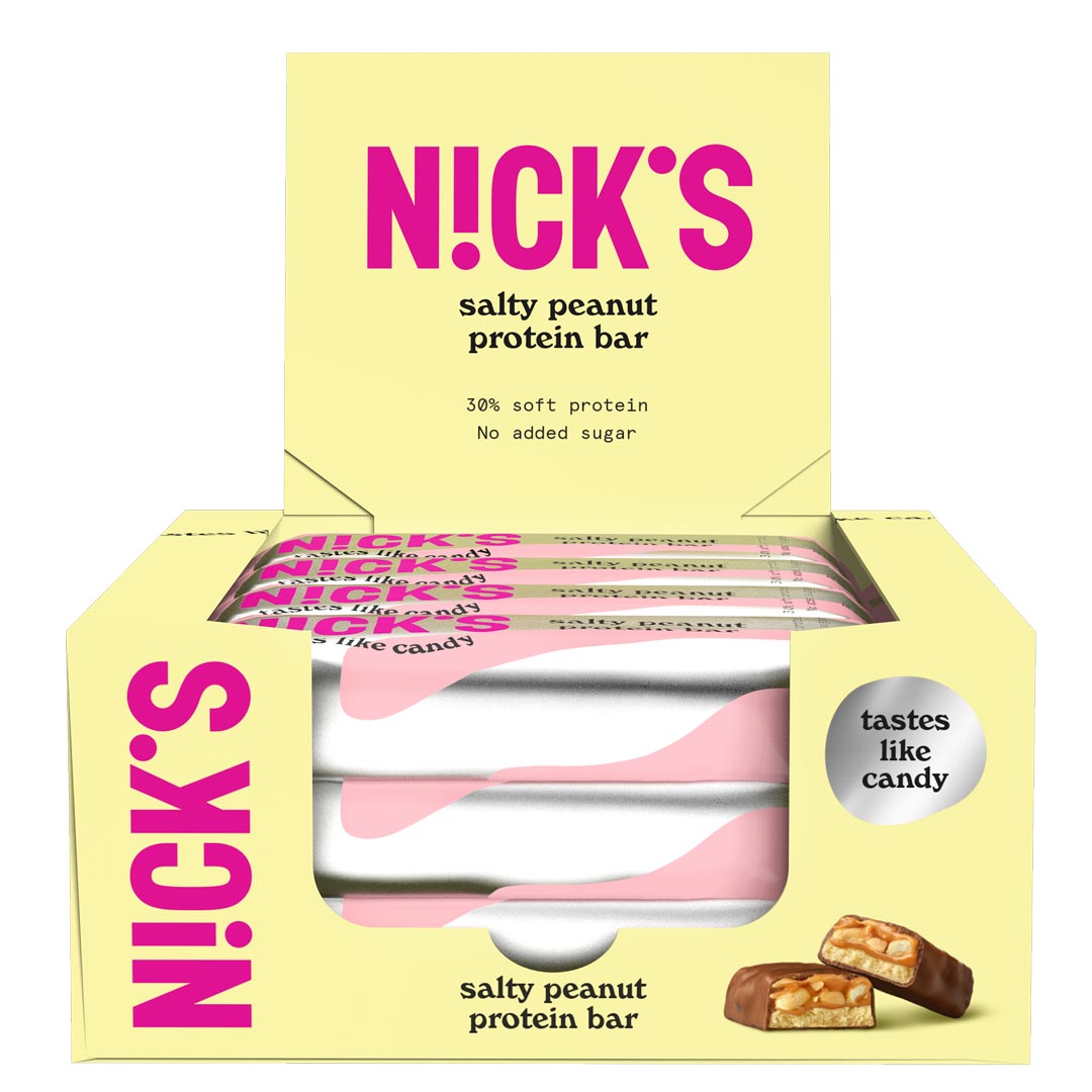 12 x NICKS Soft bar 50 g Salty Peanut