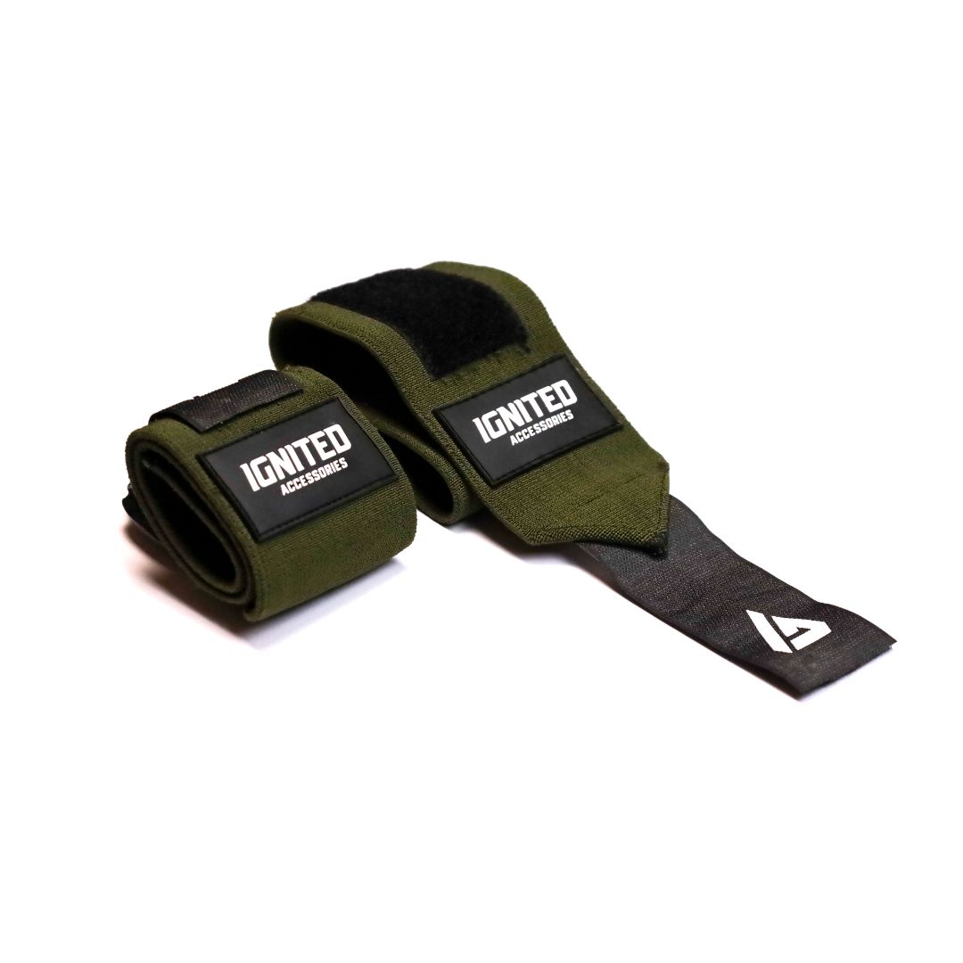 Ignited Pro Wrist Wraps Black 18