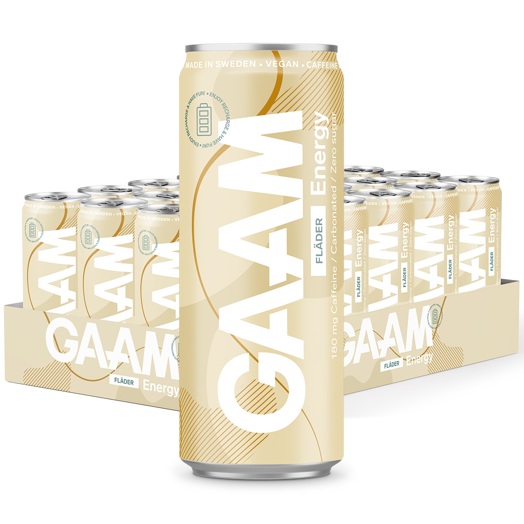 24 x GAAM Energy 330 ml Selja
