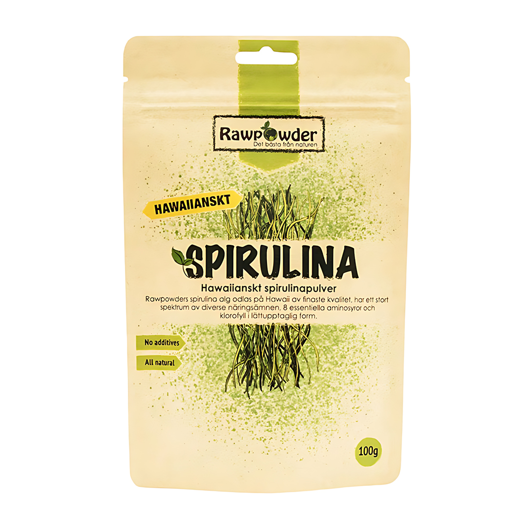 Rawpowder Spirulinajauhe Havaiji 100 g