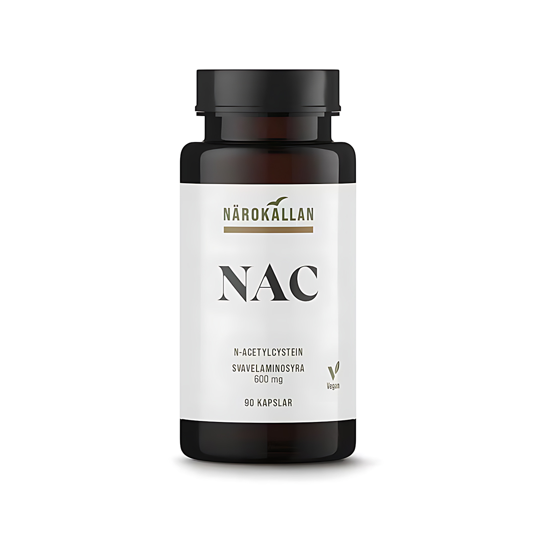 Närokällan NAC N-Acetylcystein 600 mg 90 caps