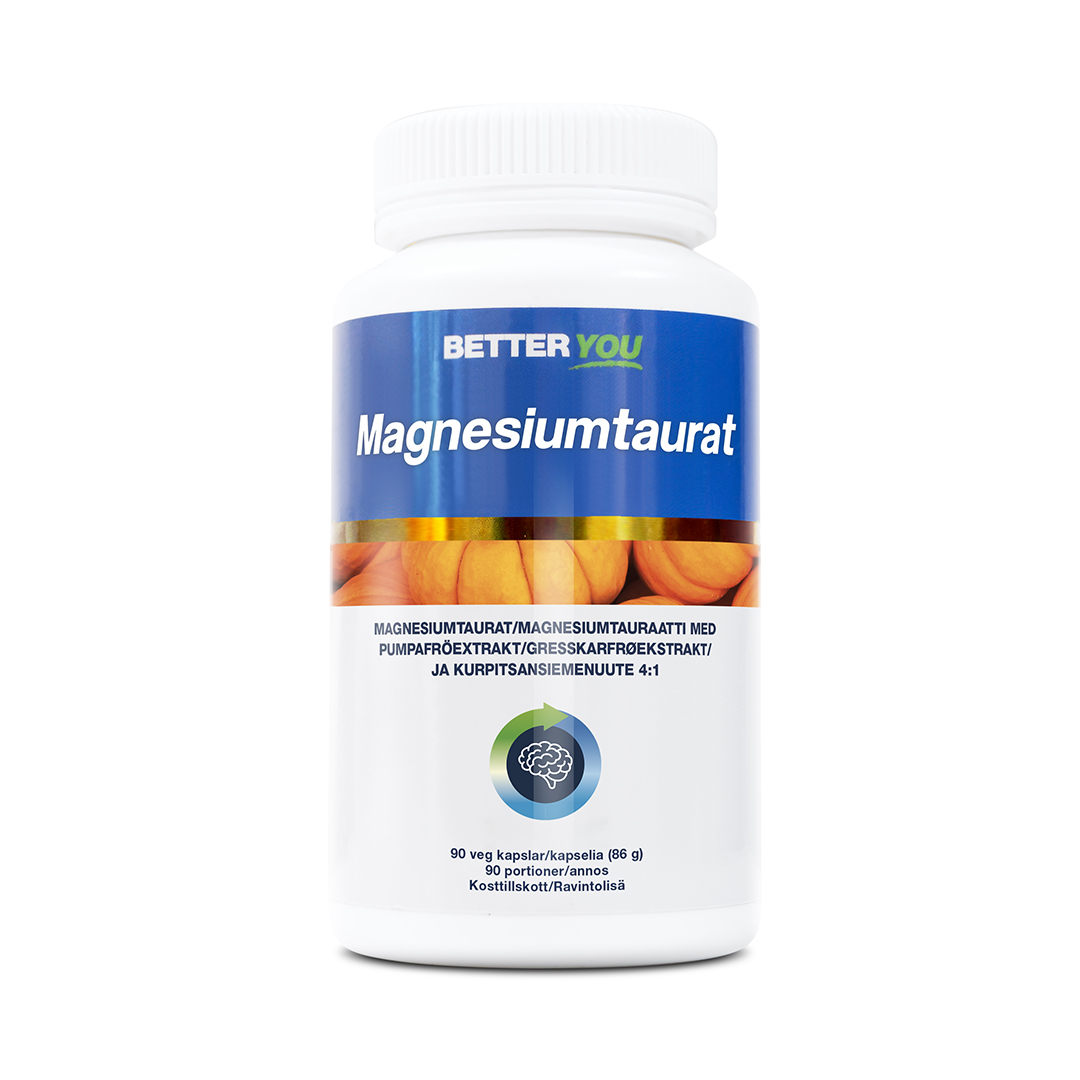 Magnesiumtaurat - 90 kaps 