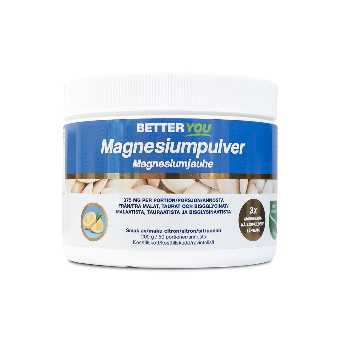 Magnesiumpulver 200 g – Citron    