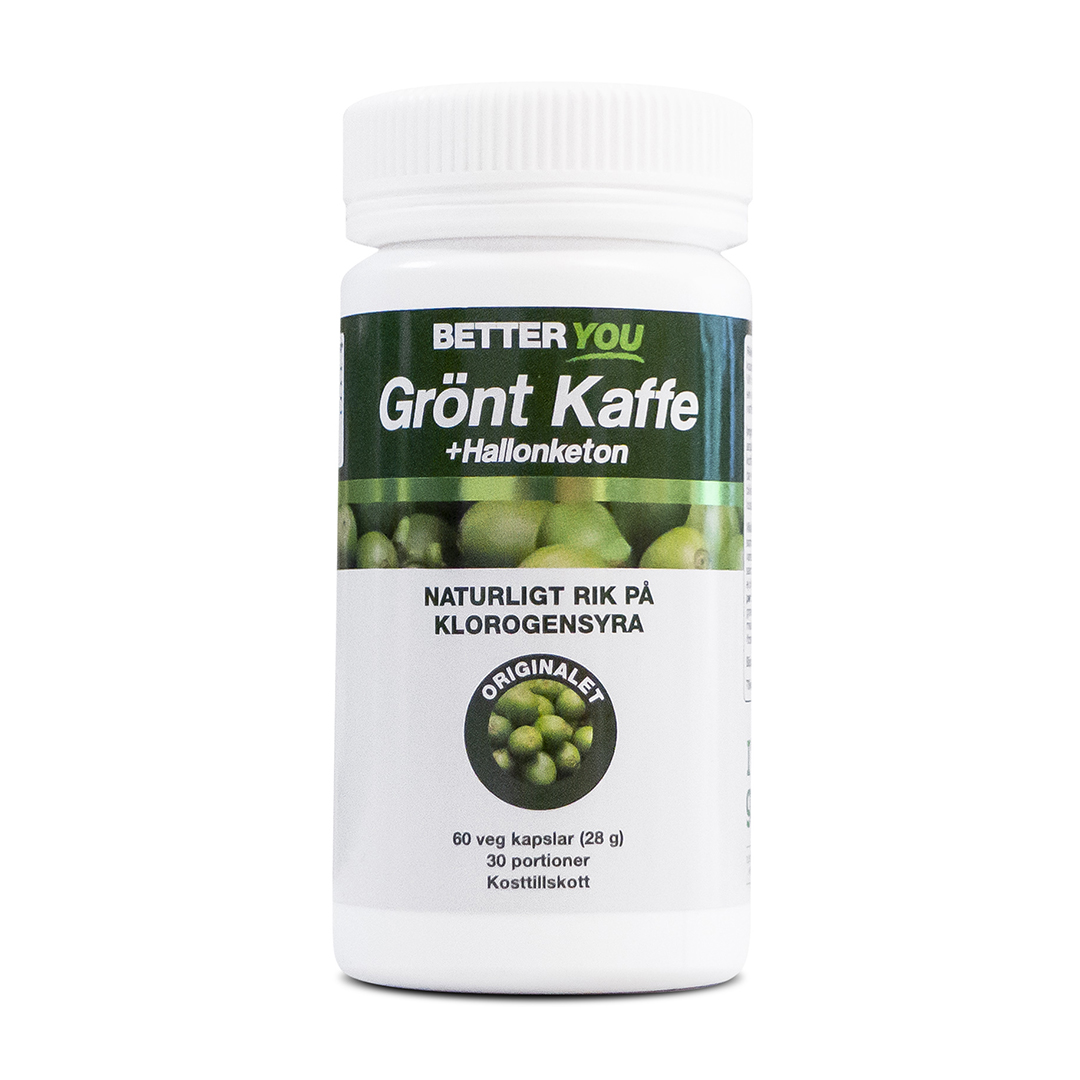 Better You Vihreä kahvi + Vadelmaketoni 60 kaps.