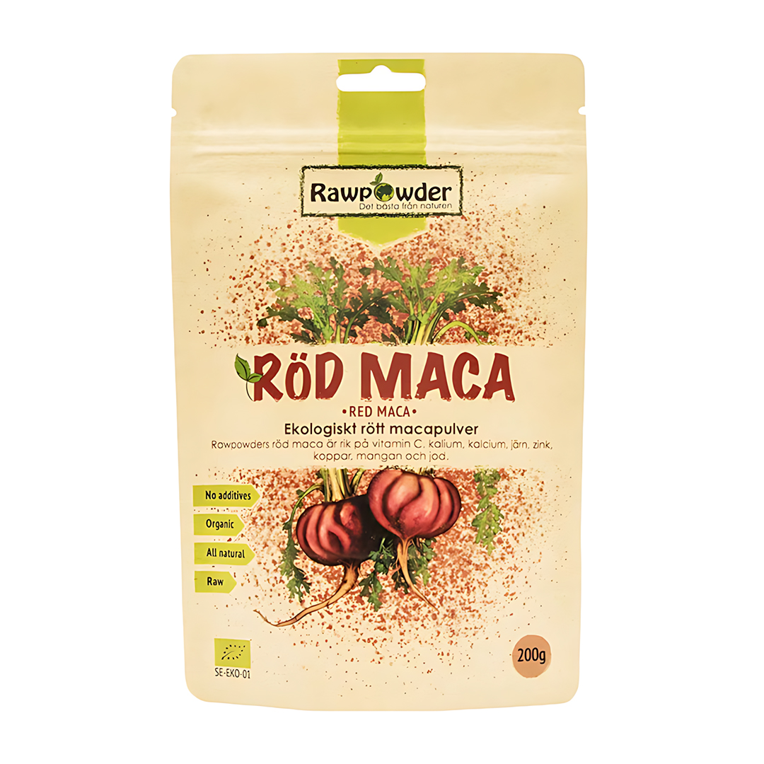 Rawpowder Punainen maca 200 g