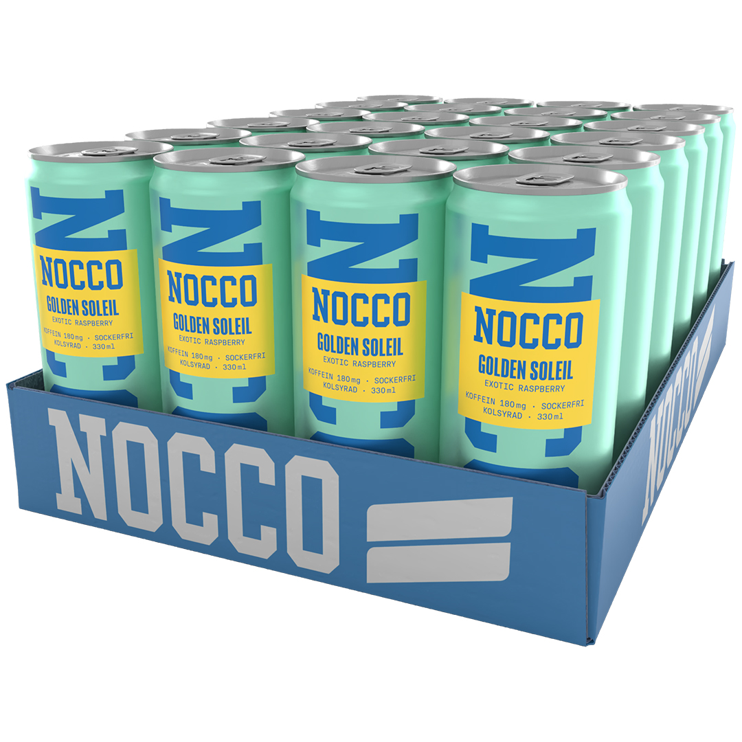 24 x NOCCO Golden Soleil 330 ml