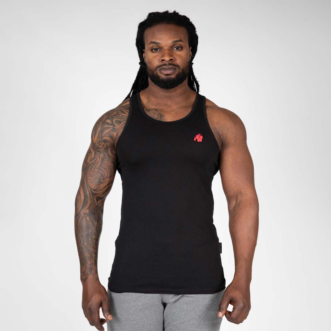 Gorilla Wear Adams Stretch Tank Top Black