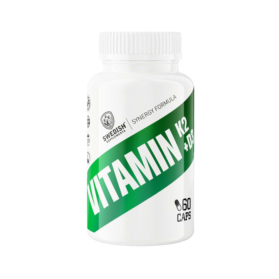Swedish supplements Vitamin K2 + D3 60 Caps