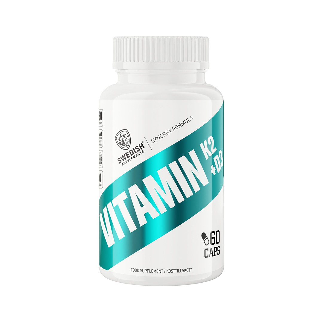 Swedish supplements Vitamin K2 + D3 60 Caps