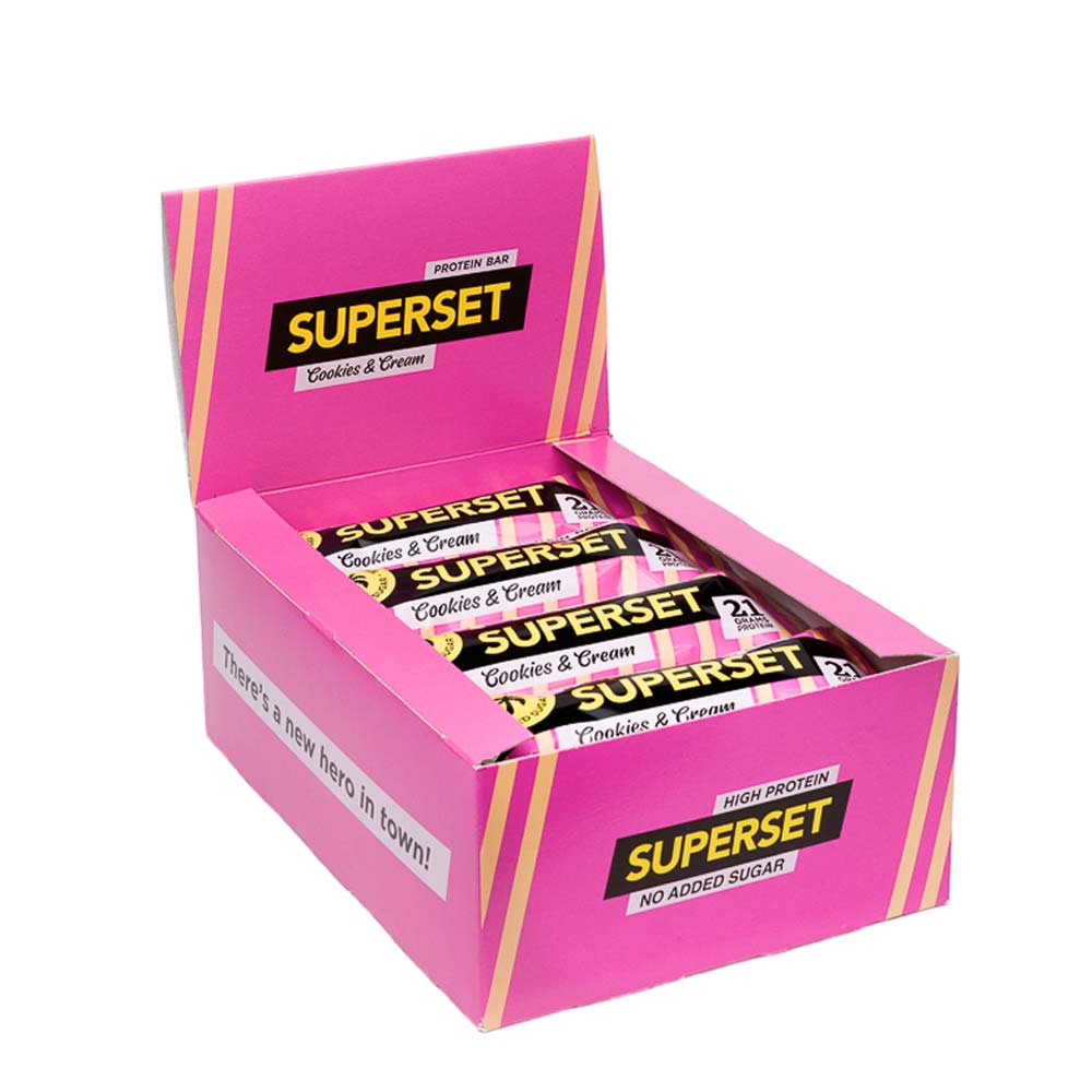 12 x Superset Protein Bar 55 g