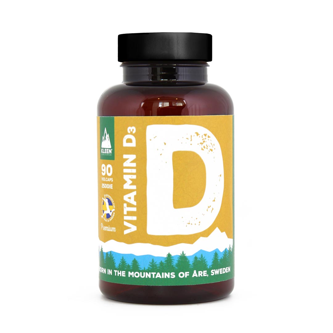 KLEEN Vitamin D3 - 2500 IE 90 caps