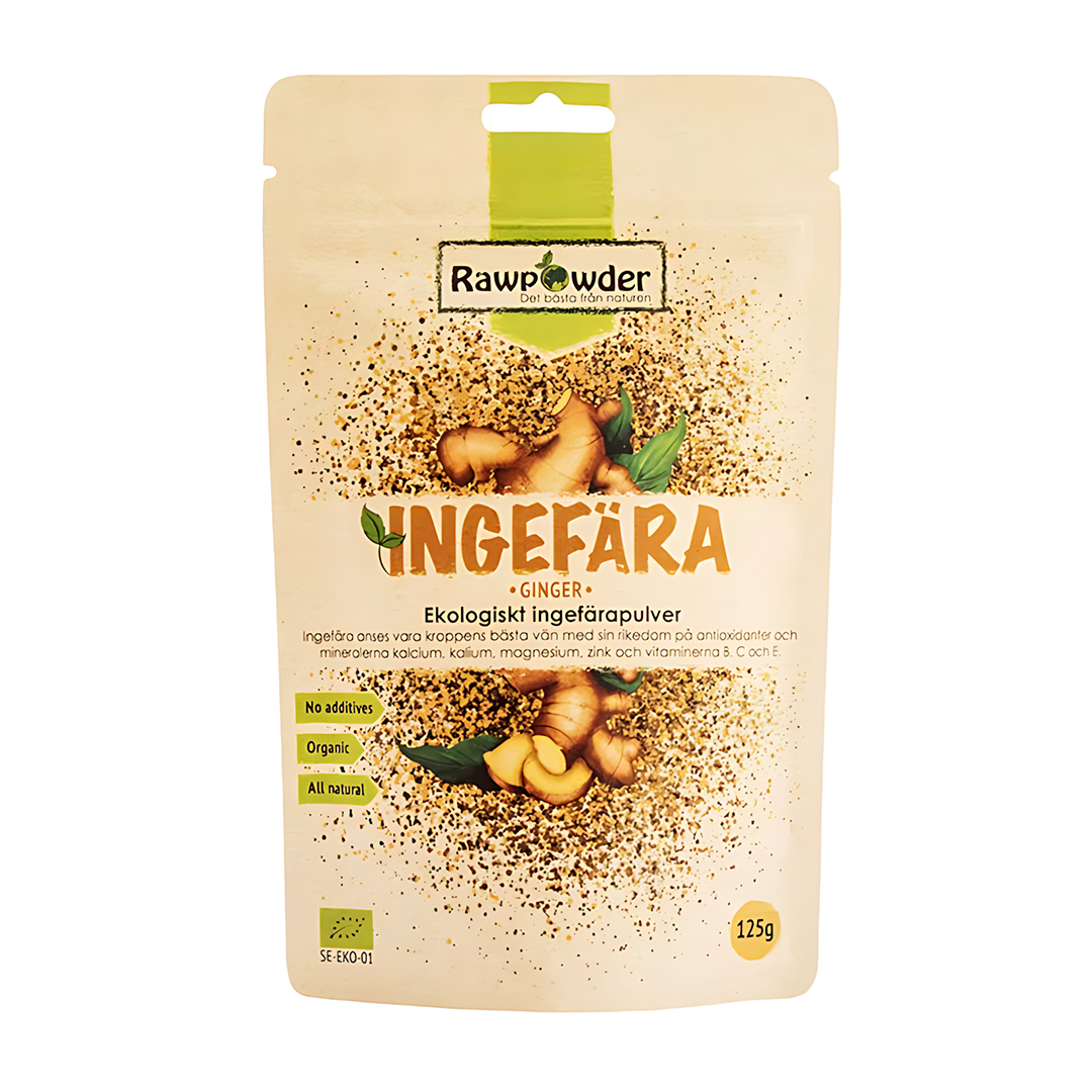 Rawpowder Inkiväärijauhe 125 g