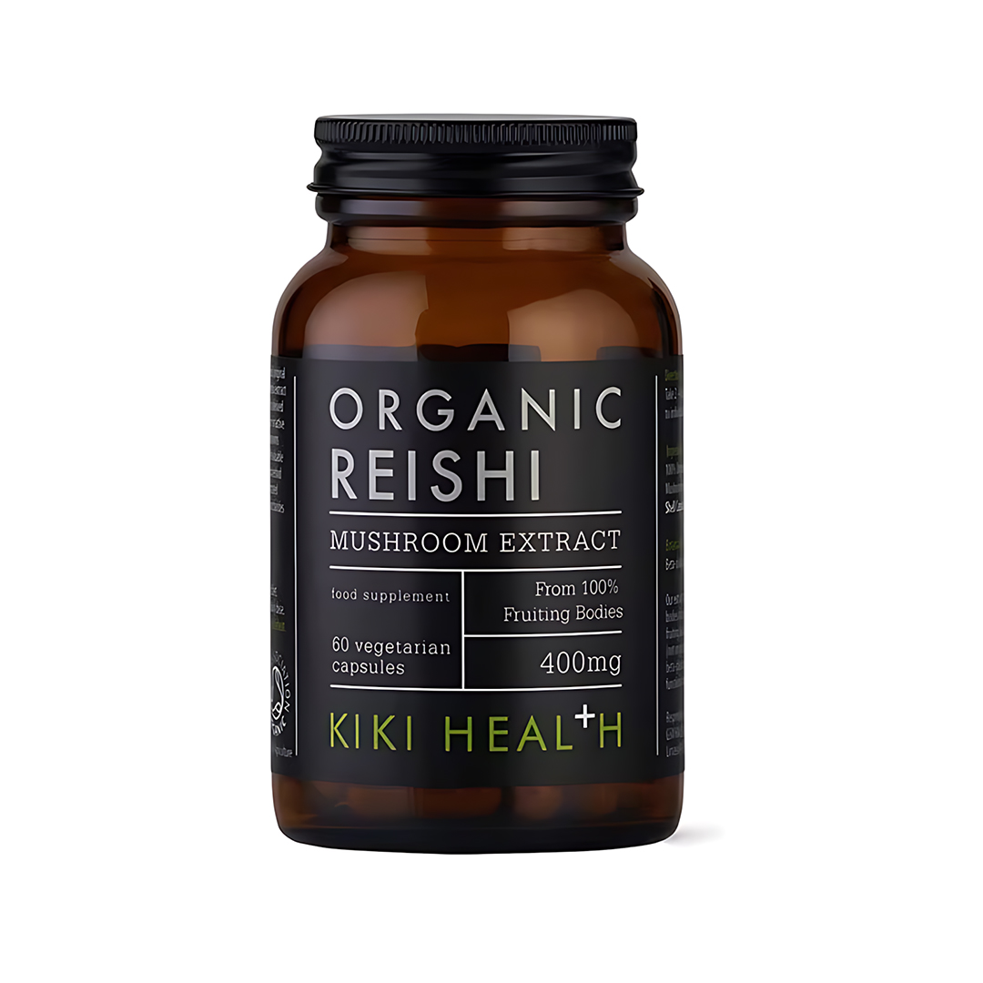 KIKI Health Organic Reishi Extract 60 kapslar