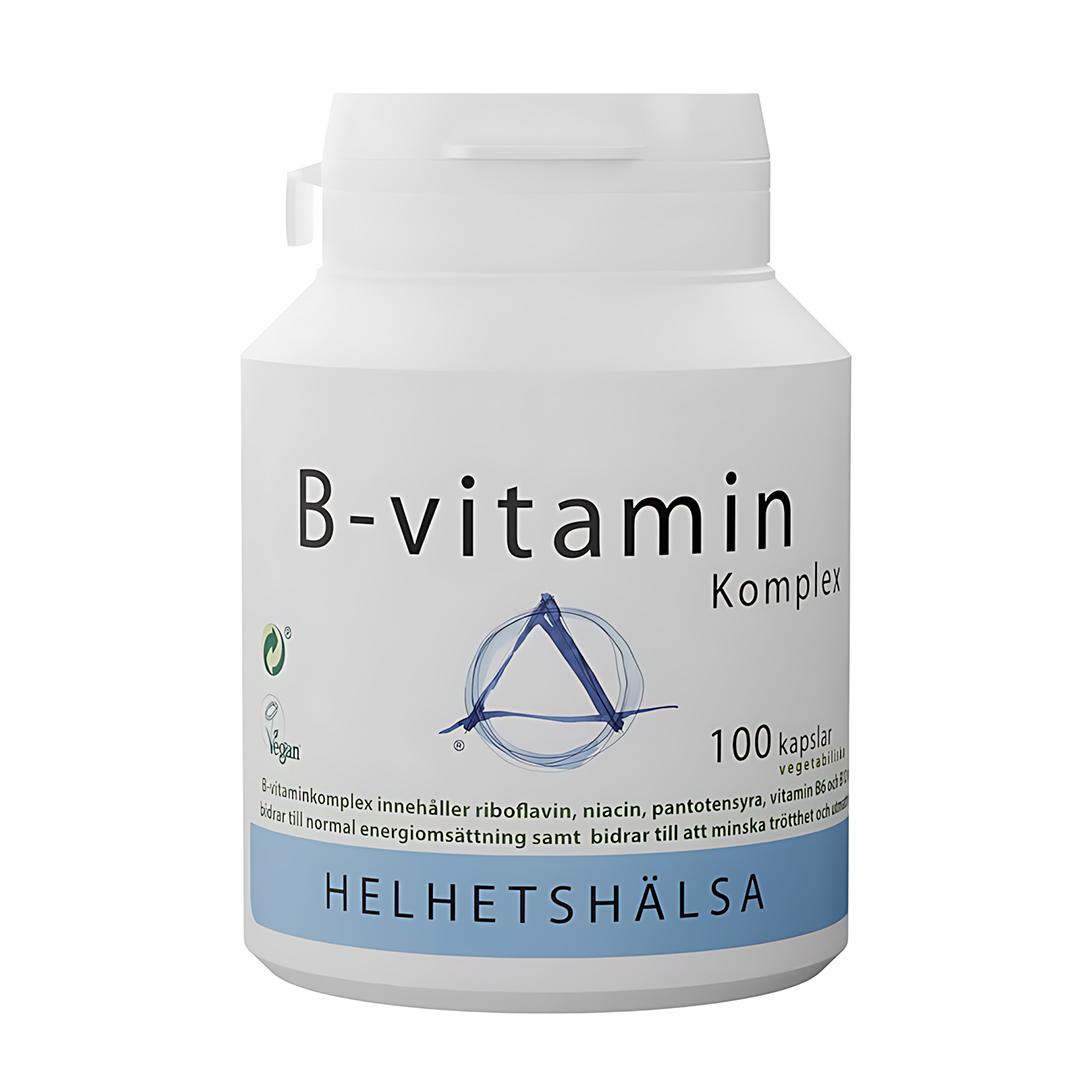 Helhetshälsa B-vitamin komplex 100 caps