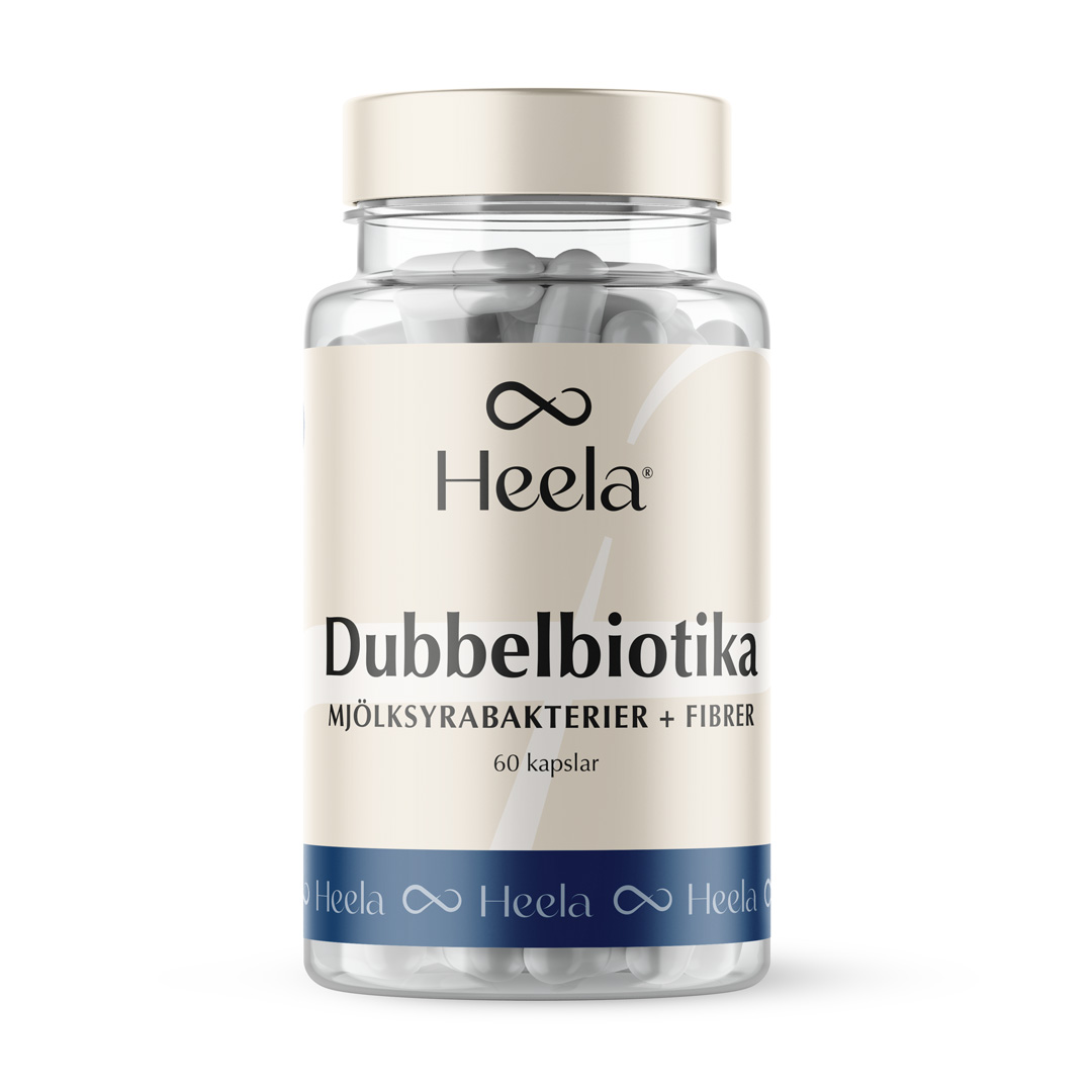 Heela Dubbelbiotika 60 caps