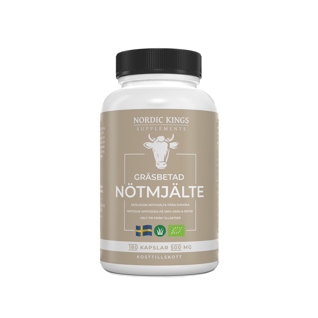 Nordic Kings ruoholla ruokitun naudan pernan luomu 180 kaps