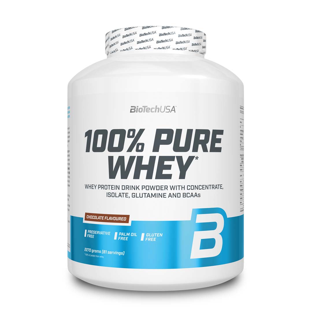 BioTechUSA 100% Pure Whey 454 g Proteiinijauhe