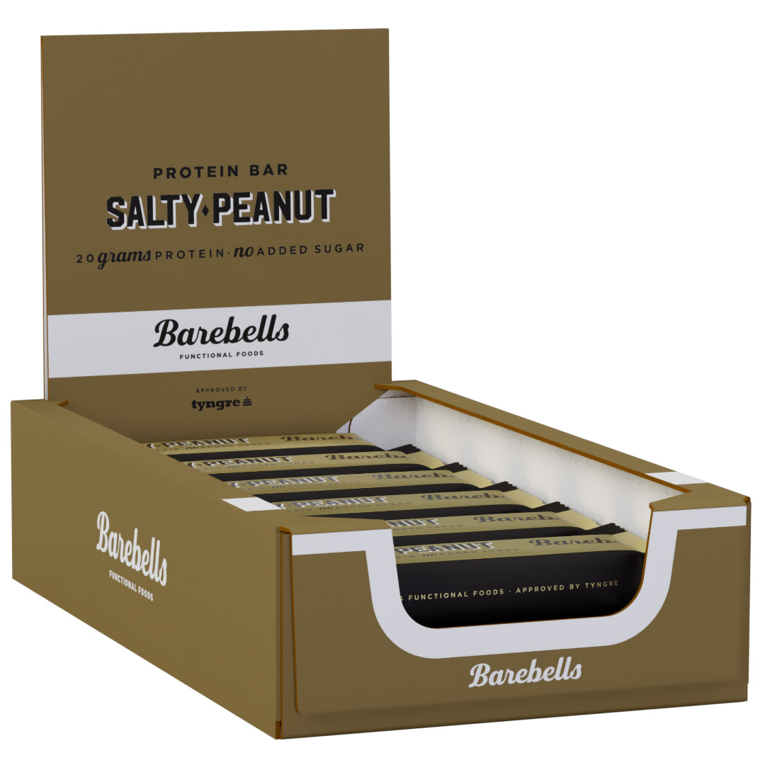 12 x Barebells Protein Bar 55 g Salty Peanut 