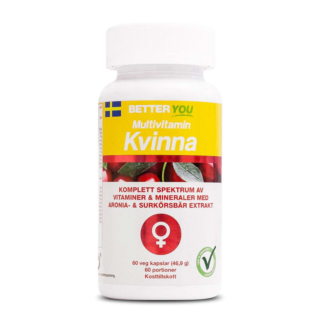 Better You Multivitamin Kvinna 60 caps