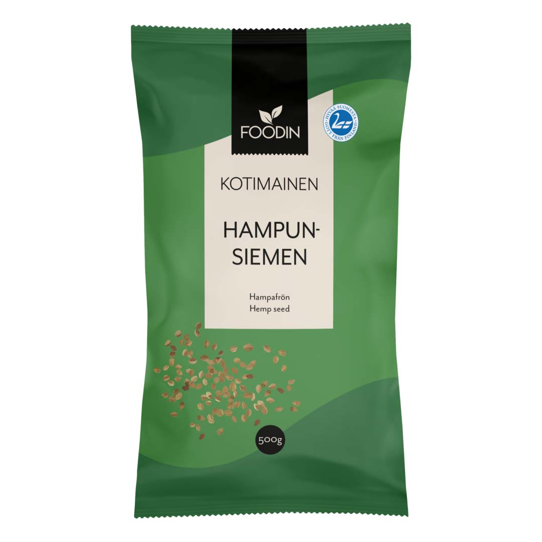 Foodin Finnish Hemp Seed 500 g