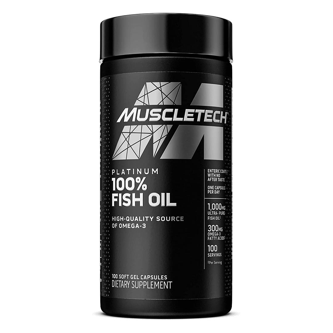 Muscletech Platinum 100% Omega Fish Oil 100 caps