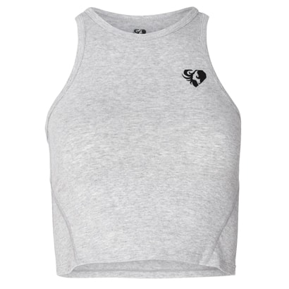 Womens Best Crop Top Grey