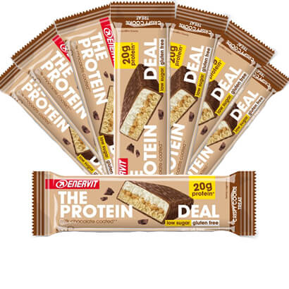 12 x Enervit Protein Deal Bar 55 g Crispy Cookie