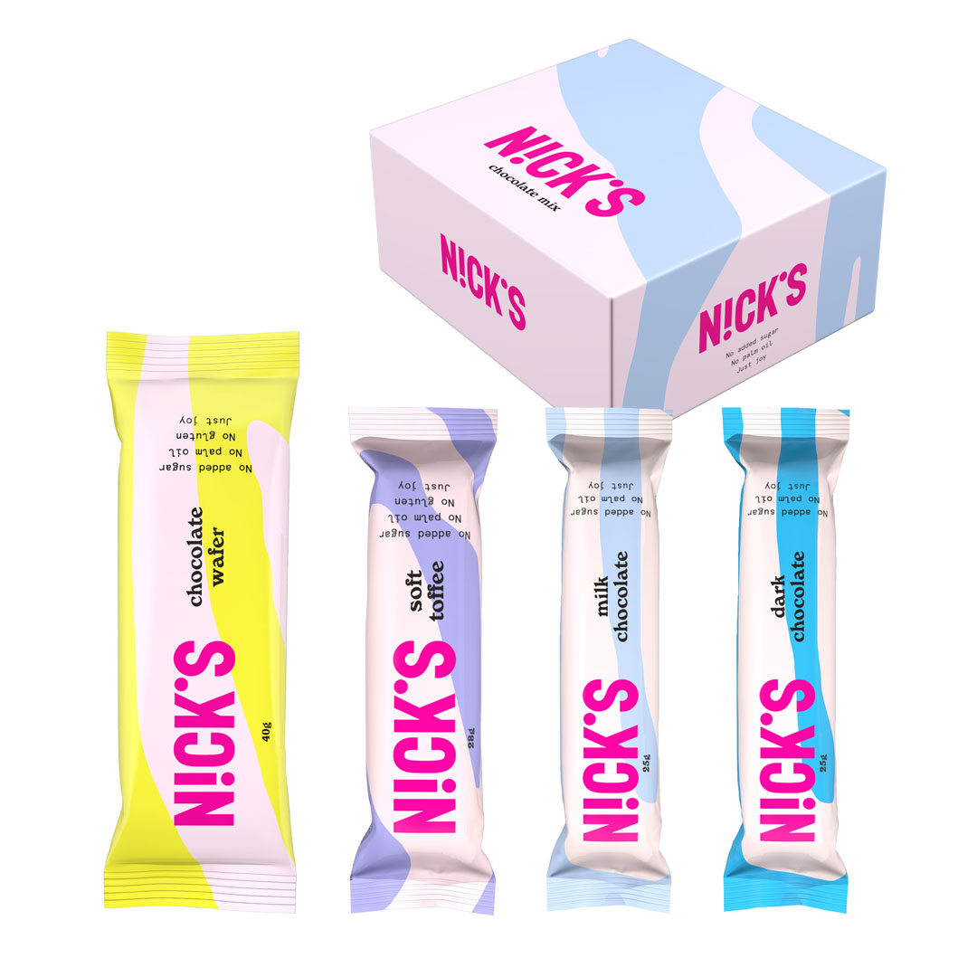 12 x Nicks Chocolate Mix Box