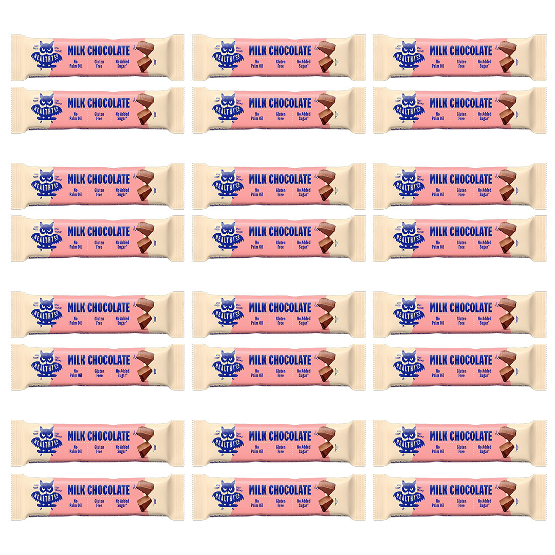 24 x Healthyco Milk Chocolate Bar 27-30 g
