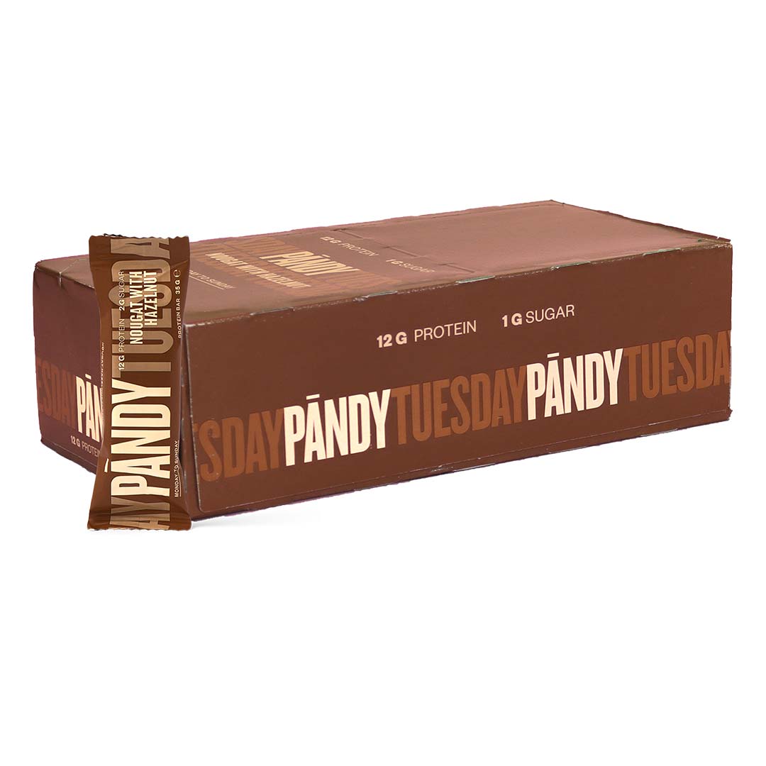 18 x Pändy Protein Bar 35 g Nougat