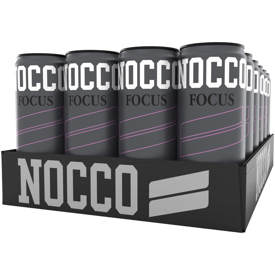 24 x NOCCO Focus 330 ml Passionite