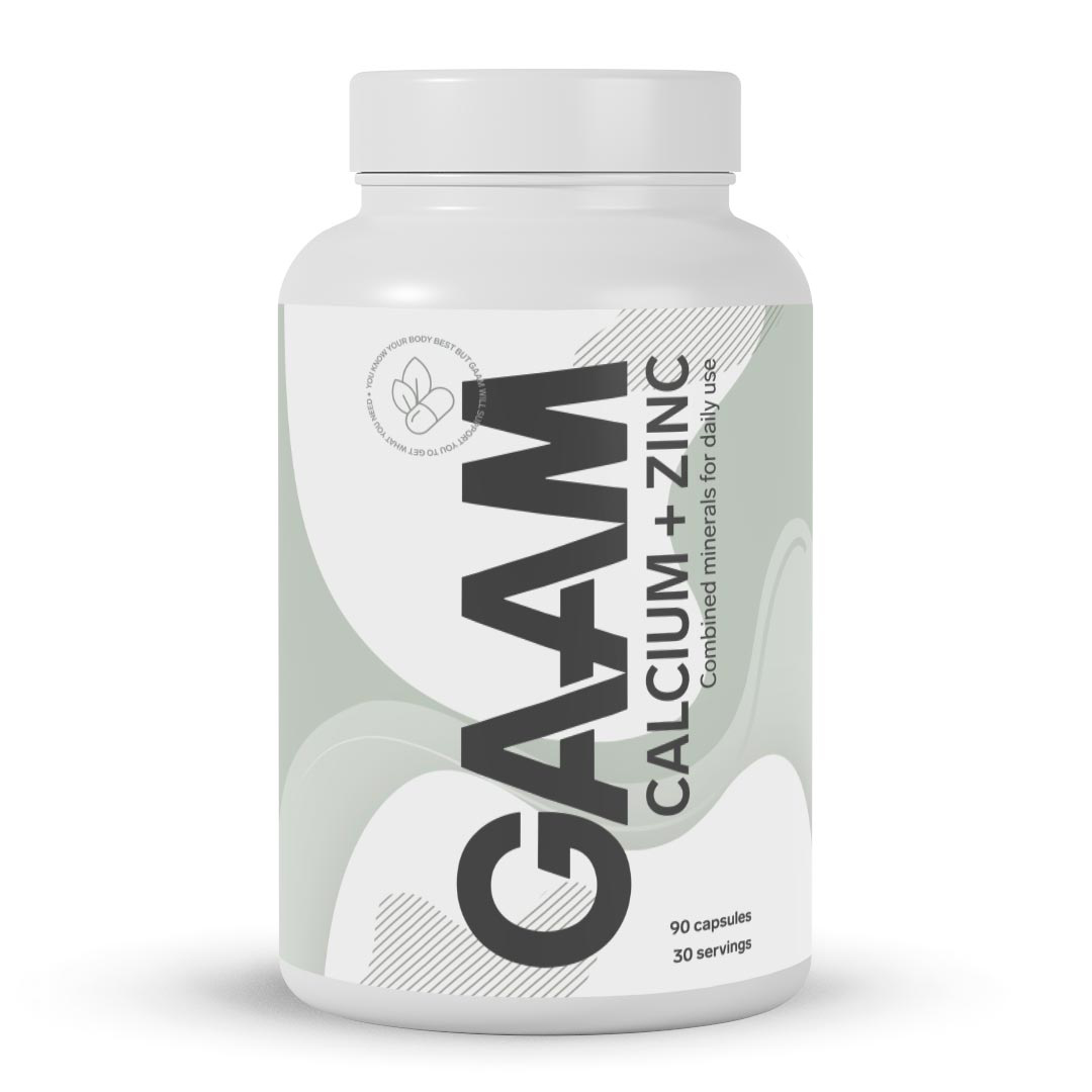 GAAM Calcium + Zinc 90 caps