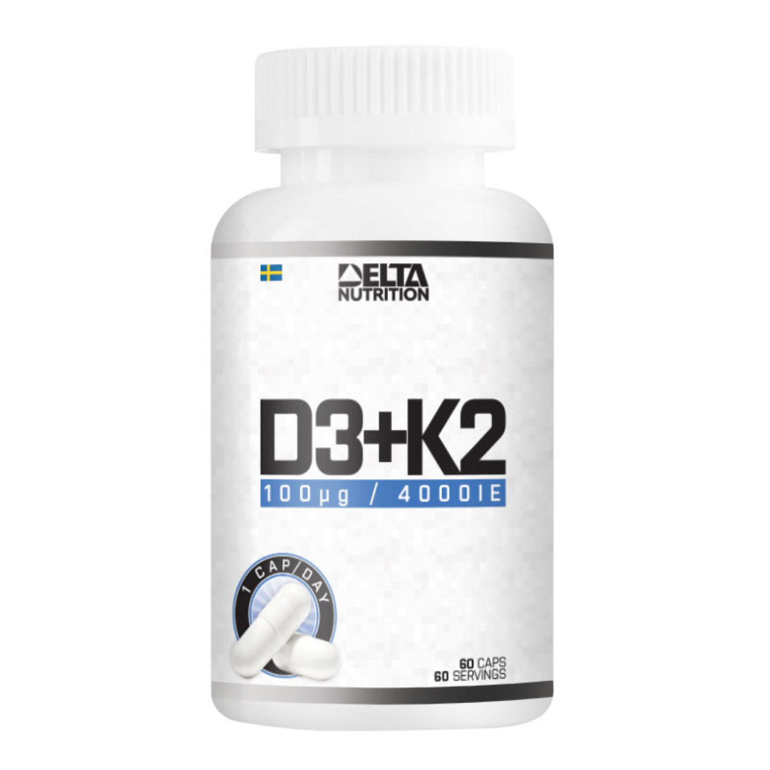 Delta Nutrition Vitamin D3+K2 90 caps