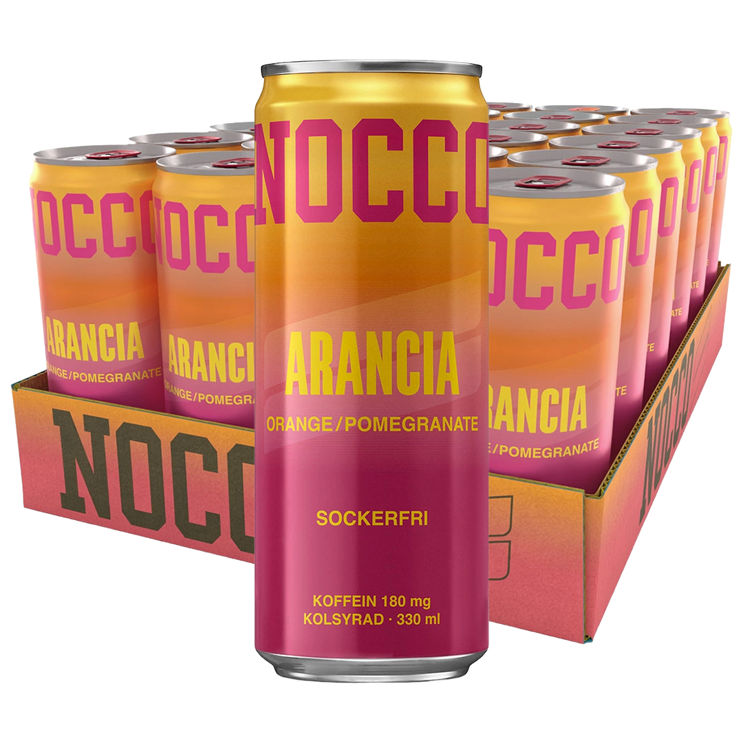 24 x NOCCO BCAA 330 ml Arancia