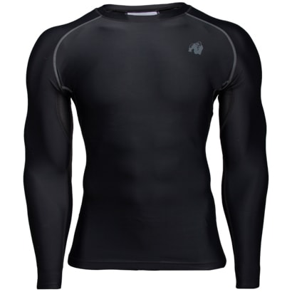 Gorilla Wear Hayden Compression Longsleeve Black/Grey