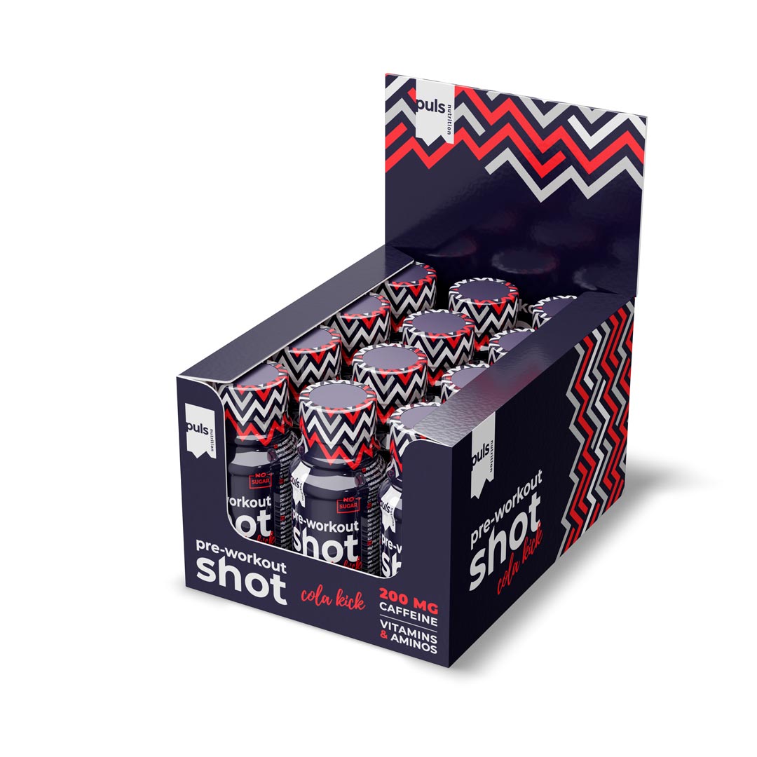 12 x PULS Nutrition PWO Shot 60 ml