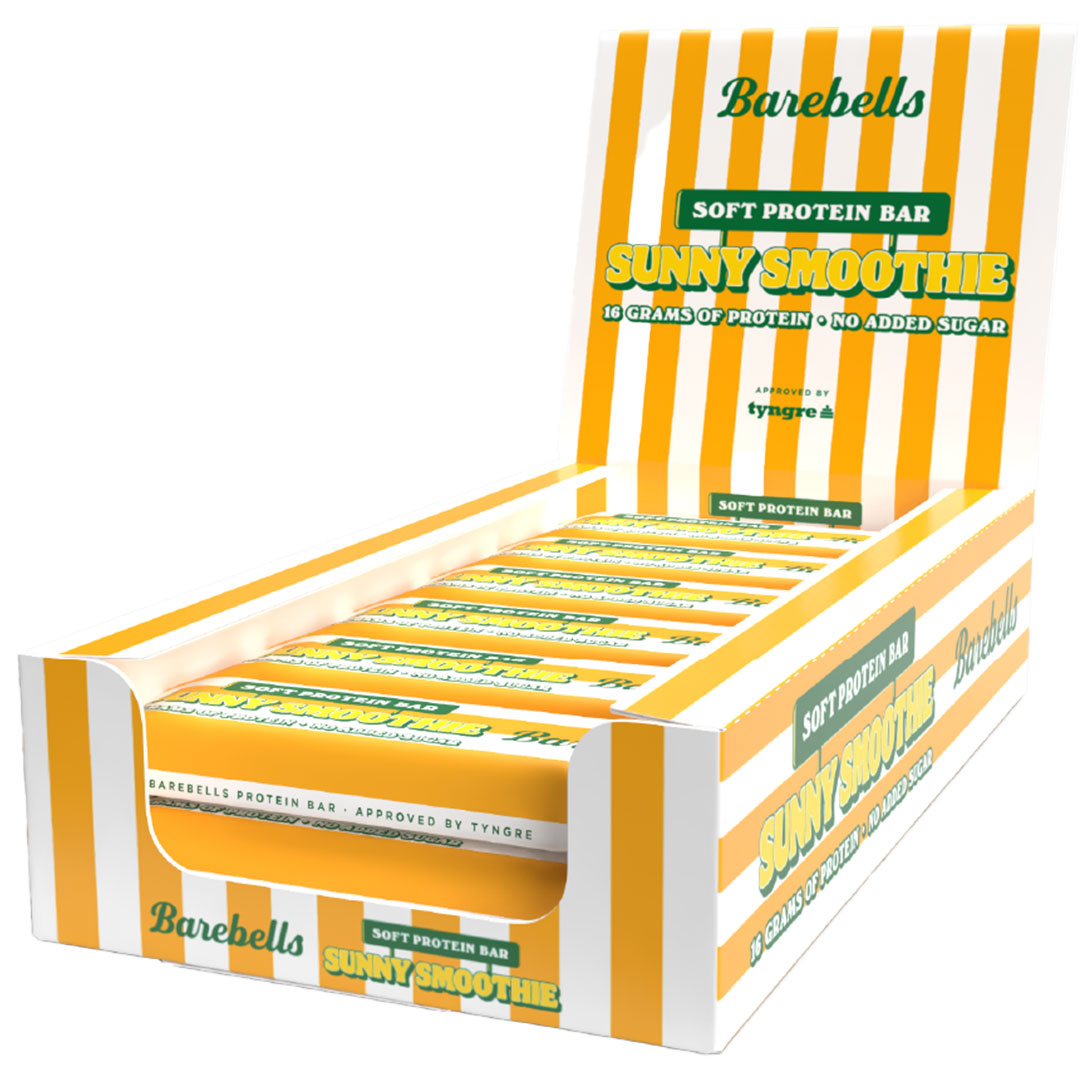 12 x Barebells Soft Bar 55 g Sunny Smoothie