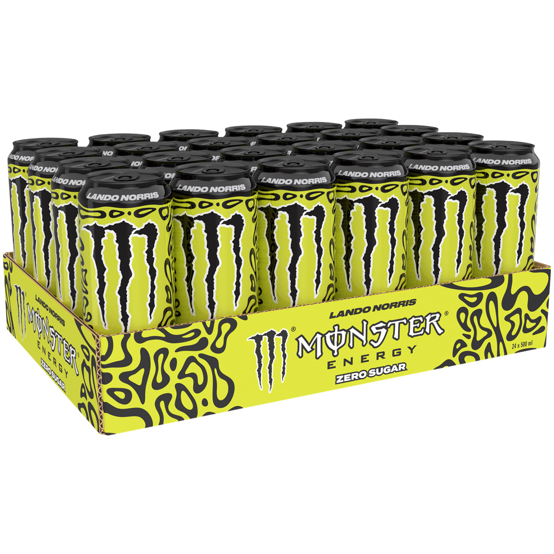 24 x Monster Energy 500 ml Lando Norris Zero Sugar