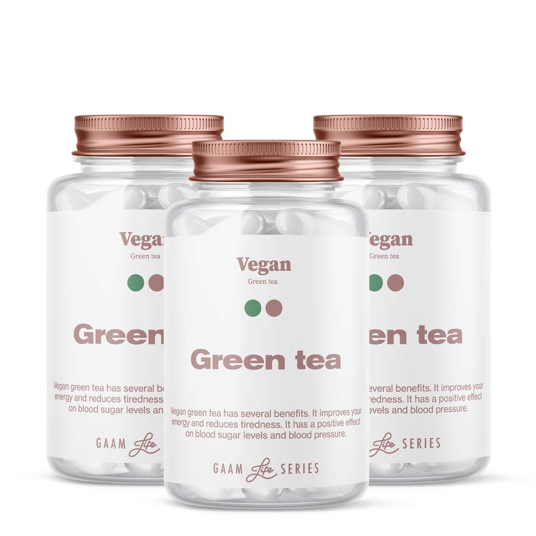 GAAM Life Series Vegan Green Tea 180 caps