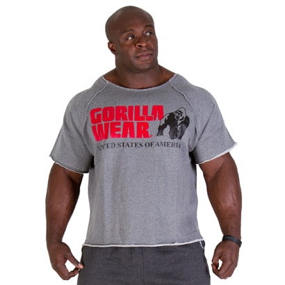 Gorilla Wear Classic Workout Top Grey