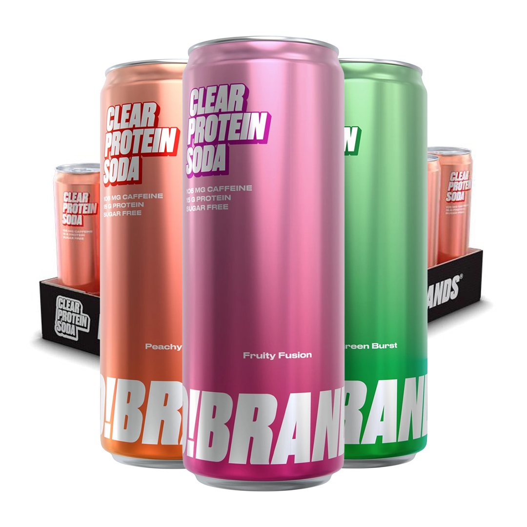 24 x Pro Brands Clear Protein Soda 330 ml