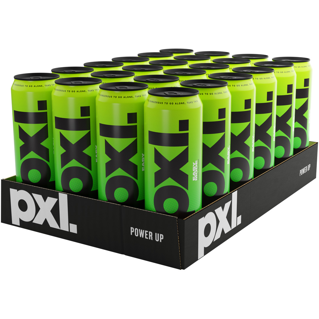 24 x PXL Energy 500 ml Easy Mode