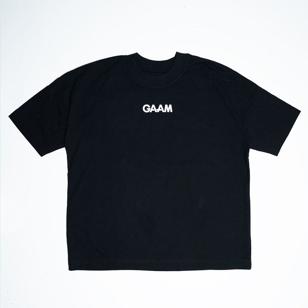 GAAM Oversize T-shirt Black